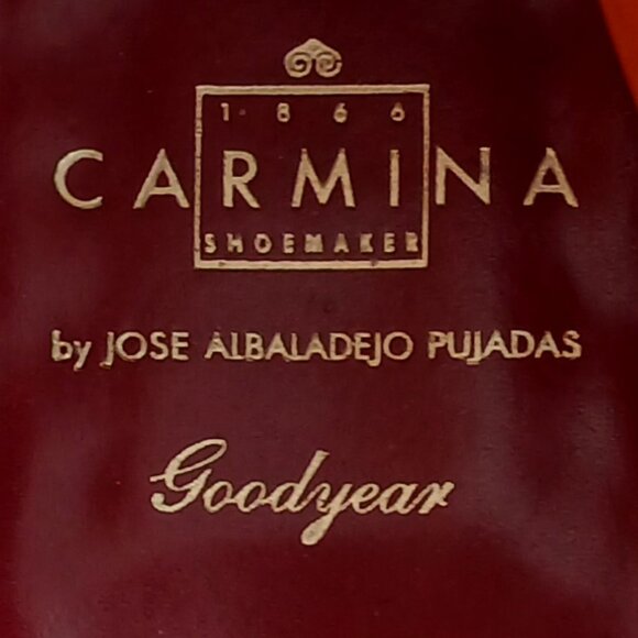 Dress Boots Carmina Shoemaker by Jose Pujadas Goodyer Hand Made Size 6 or 6.5 - Picture 11 of 16